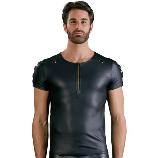 NEK Matte Black Straight Cut Shirt Size: X Large