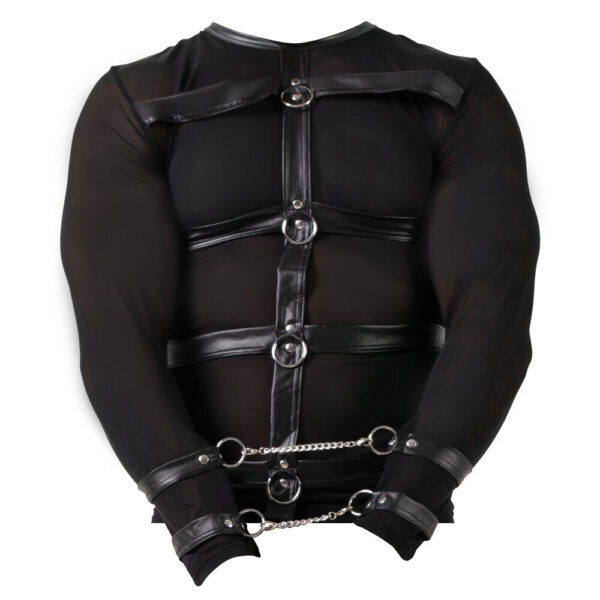 Svenjoyment Long Sleeved Top With Harness And Restraints Size: Large - Image 4