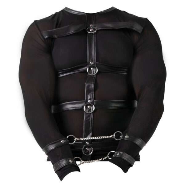 Svenjoyment Long Sleeved Top With Harness And Restraints Size: Small - Image 4