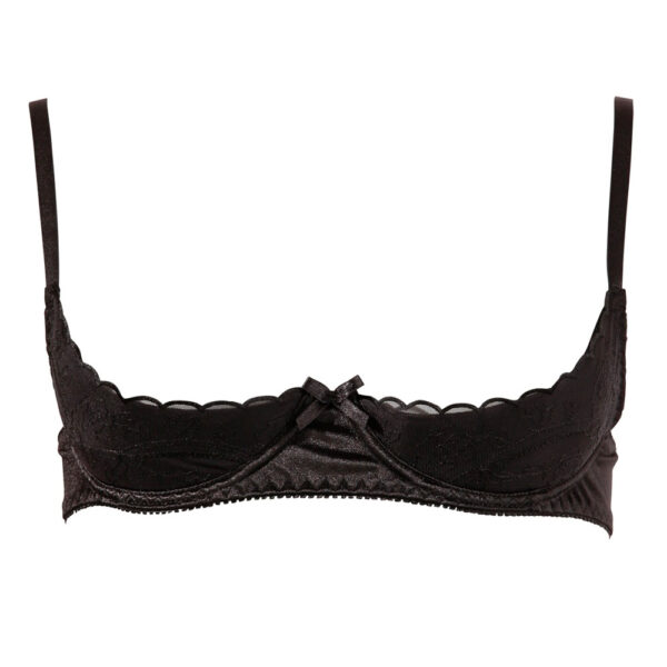 Cottelli Half Cup Bra Black Size: 34A - Image 3