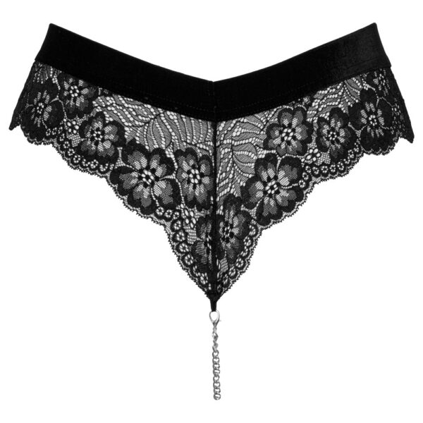 Cottelli Chain Crotch Panties Size: Medium - Image 3