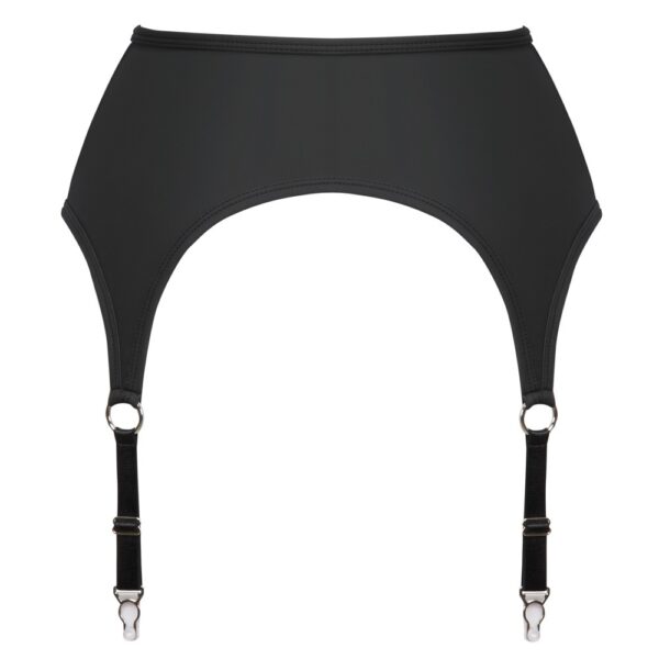 Cottelli Zip Suspender Belt Size: Large - Image 2