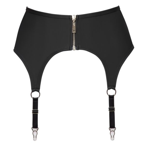 Cottelli Zip Suspender Belt Size: Large - Image 4