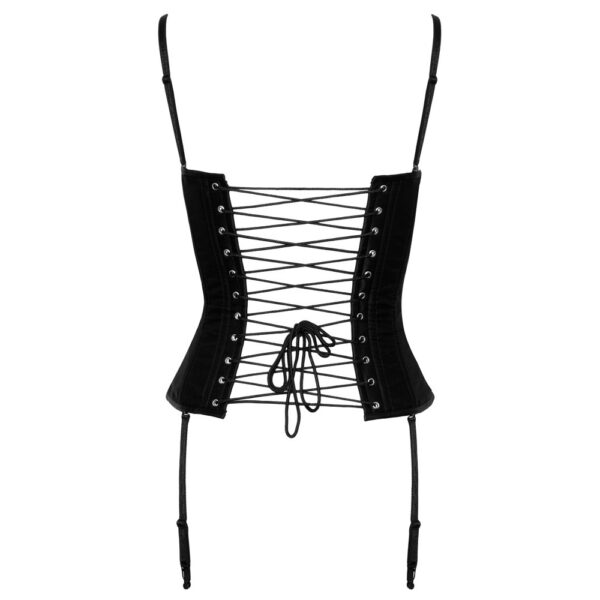 Cottelli Party Corset Black Size: Large - Image 3