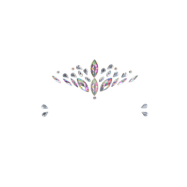 Le Desir Dazzling Crowned Face Bling Sticker - Image 2