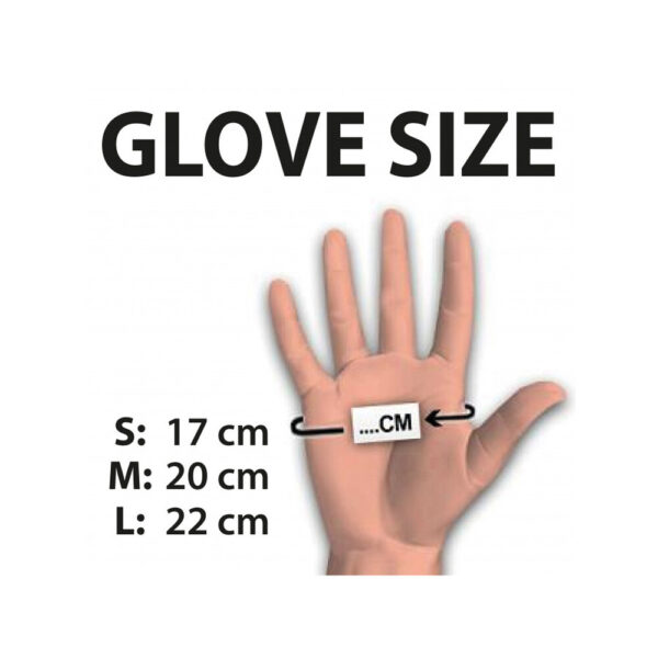 Rubber Secrets Gloves Size: Medium - Image 3