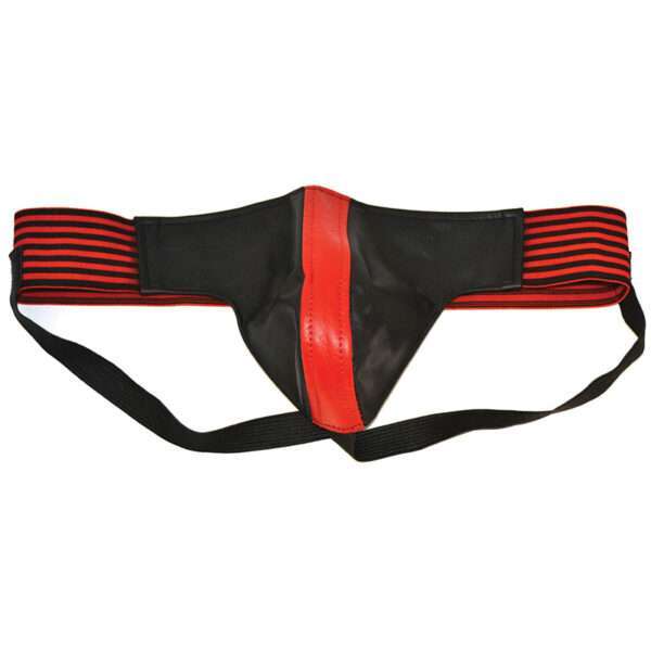 Rouge Garments Jock Black And Red Size: X Large