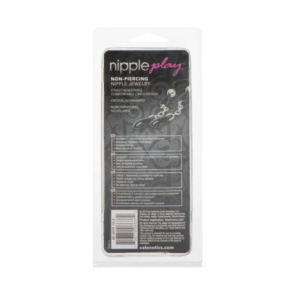 Nipple Play Non-Piercing Nipple Jewellery Onyx - Image 3