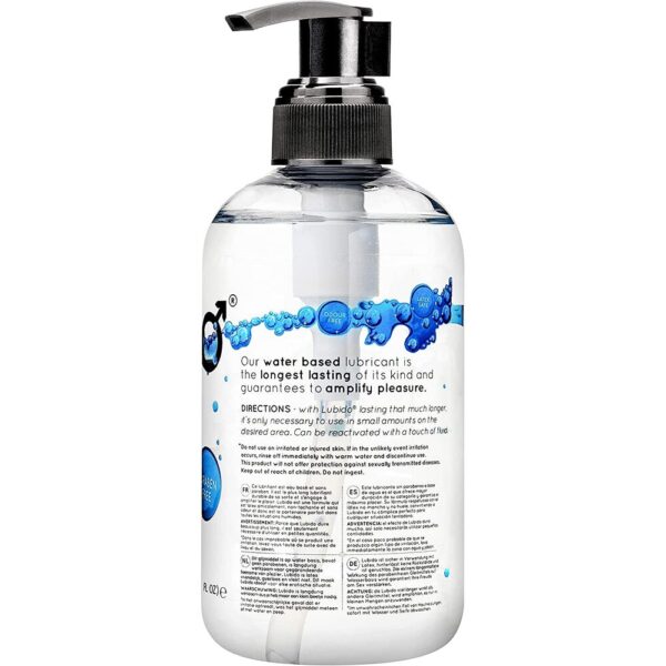 Lubido 250ml Paraben Free Water Based Lubricant - Image 3