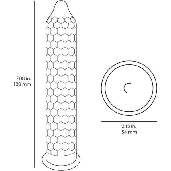 Lelo Hex Original Condoms 3 Pack - Image 2